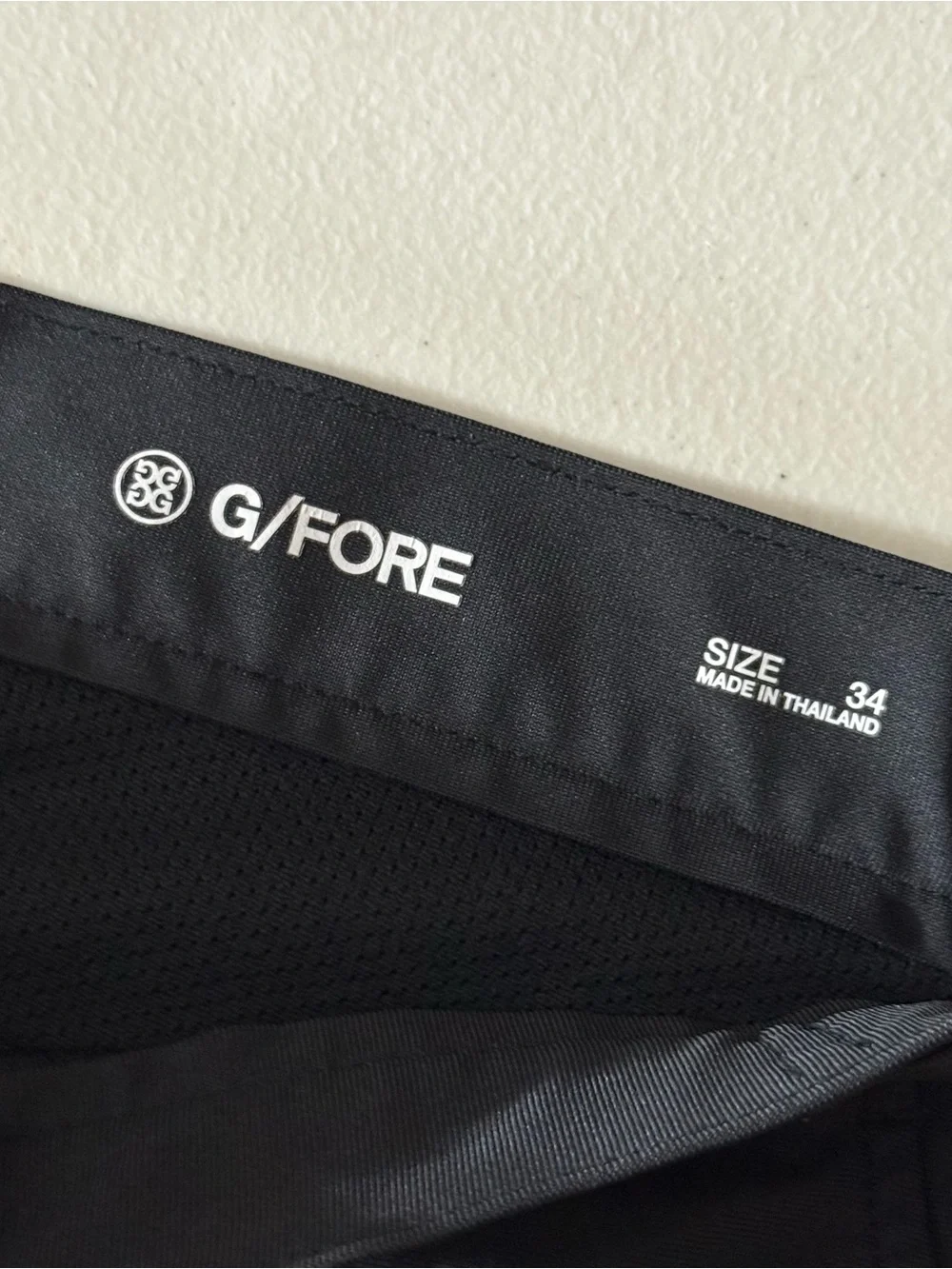 G/FORE Men's Black Athletic Shorts